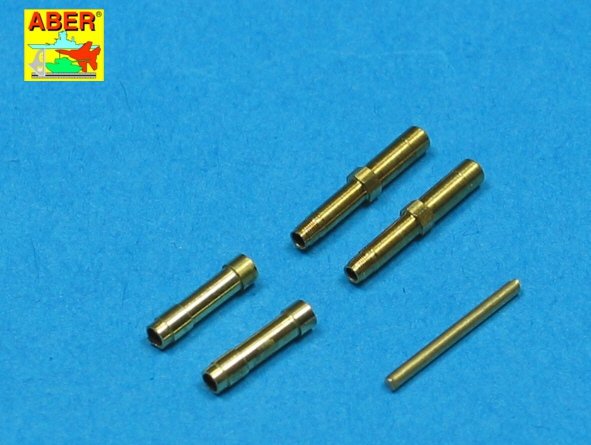 Aber A32010 Ensemble de 2 canons pour mitrailleuses d'avions allemands MK 108 de 30 mm avec tube de souffle (1/32)
