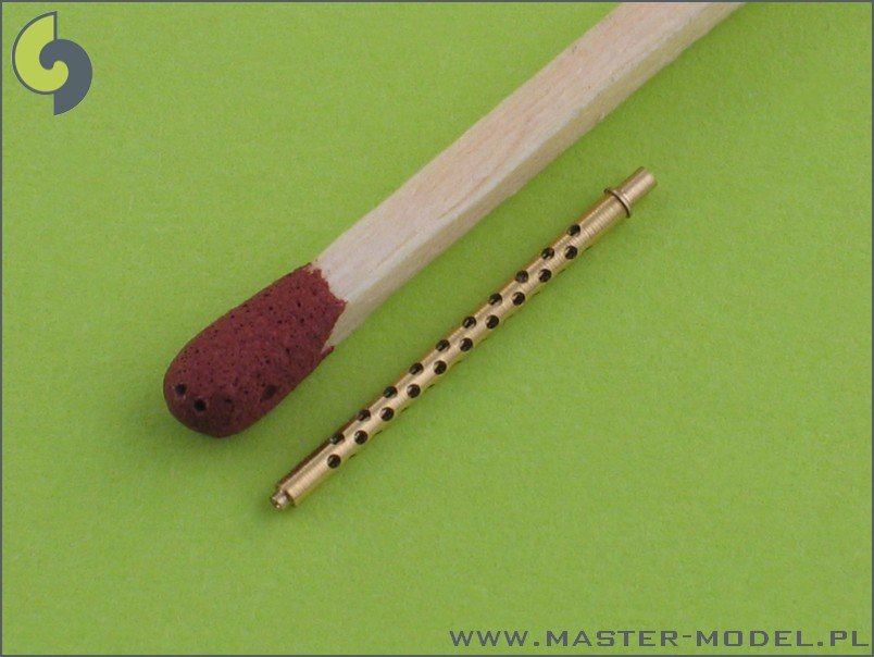 Master AM-48-001 Browning M2 aircraft .50 caliber (12.7mm) barrels (2pcs) 1/48 – immagine 3