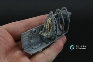 Quinta Studio QD32244 Spitfire Mk.V 3D-Printed &amp;amp; coloured Interior on decal paper (Kotare) 1/32 – immagine 11