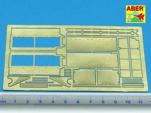 Aber 35A049 Tylna część błotników do pojazdów na bazie Panzer IV (DRA) 1/35 – immagine 2