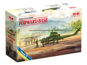 ICM 48303 FORWARD BASE, Cobra AH-1G + Bronco OV-10A 1/48 – immagine 2