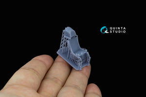 Quinta Studio QR+48062 K-36DM Series2 (late) ejection seat (for MiG-29, MiG-31, Su-27, Su-33, Su-34 aircraft since 2008) (All kits) 1/48 – immagine 7