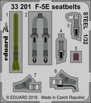 Eduard BIG3393 F-5E 1/32 KITTY HAWK – image 3
