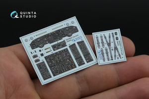 Quinta Studio QD48507 CH-47D 3D-Printed coloured Interior on decal paper (Italeri) 1/48 – immagine 2