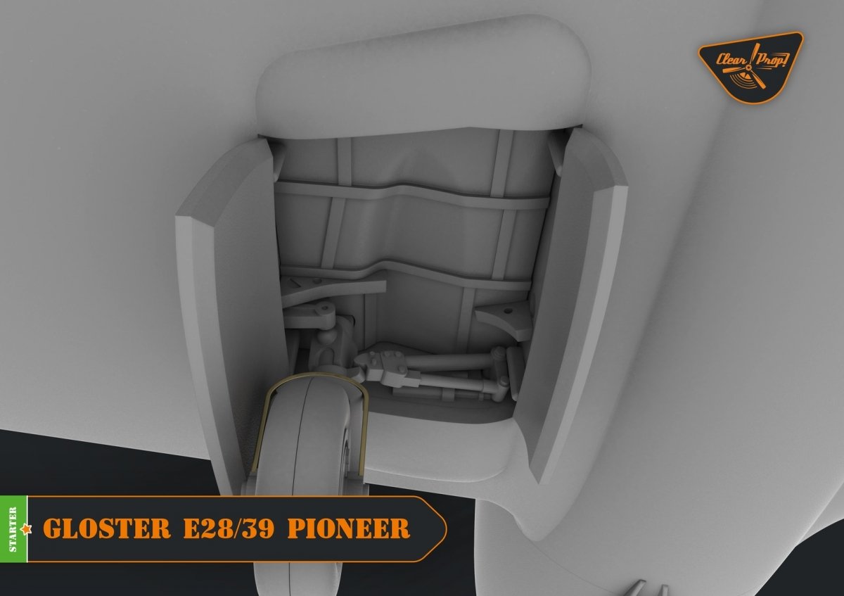 Clear Prop! CP72007 GLOSTER E28/39 PIONEER STARTER KIT 1/72 – imagen 5