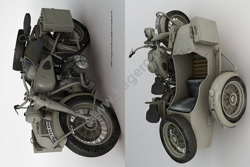 Kagero 0006 BMW R 75 and other BMW motorcycles in the German Army 1930–1945 EN – Bild 3