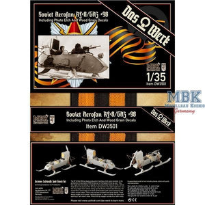 Das Werk DW3501 Soviet Aerosan RF-8/ GAZ-98 1/35 – immagine 2