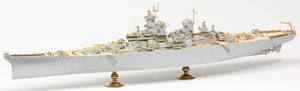Pontos 37034FB USS BB-63 Missouri 1945 Ensemble de détails avancés pour maquette Hobbyboss (pont en bois teinté bleu 20B) 1/350 – image 2
