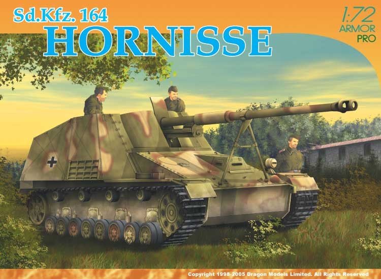 Dragon 7234 Sd.Kfz.164 Hornisse 1/72 – immagine 2