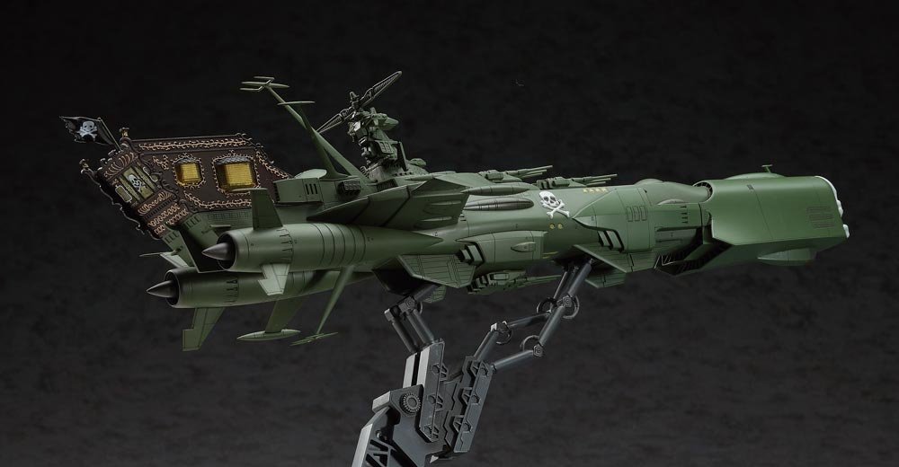 Hasegawa CW05 Space Pirate Battleship Arcadia 1/1500 – Bild 3