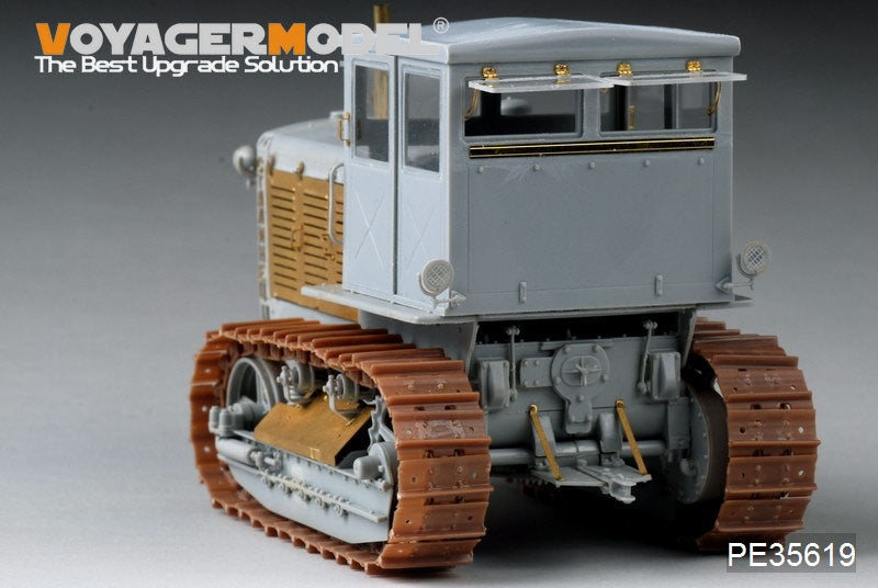 Voyager Model PE35619 WWII Soviet ChTZ S-65 Tractor w/Cab For TRUMPETER 05539 1/35 – immagine 4