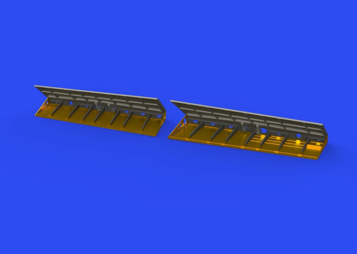 Eduard 648802 A6M3 Type 32 landing flaps PRINT EDUARD 1/48 – Bild 3