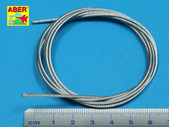 Aber TCS15 Stainless Steel Towing Cables 1.5mm, 1m long – image 2