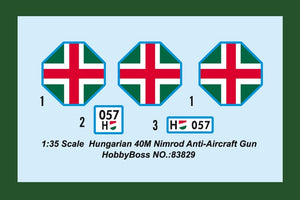 Hobby Boss 83829 Hungarian 40M Nimrod Anti-Aircraft Gun 1/35 – zdjęcie 4