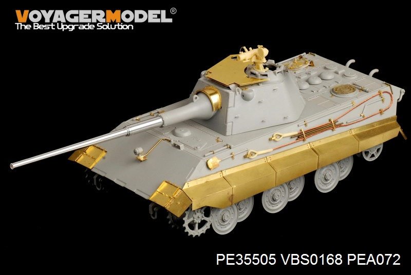 Voyager Model PE35505 WWII German E-50 Tank for TRUMPETER 01536 1/35 – zdjęcie 9