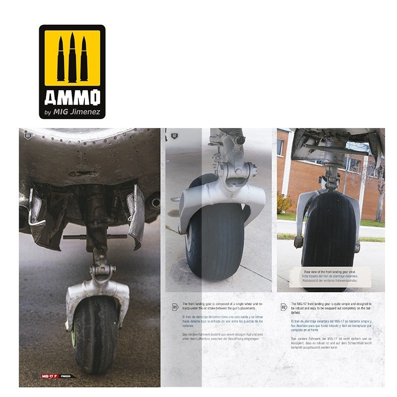 AMMO of Mig Jimenez 6084 MIG-17F / LIM-5 / SHENYANG J-5 - VISUAL MODELERS GUIDE (Multilingual - English, Spanish, German) – image 6