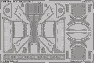 Eduard 32235 Bf 110D extérieur 1/32 Dragon