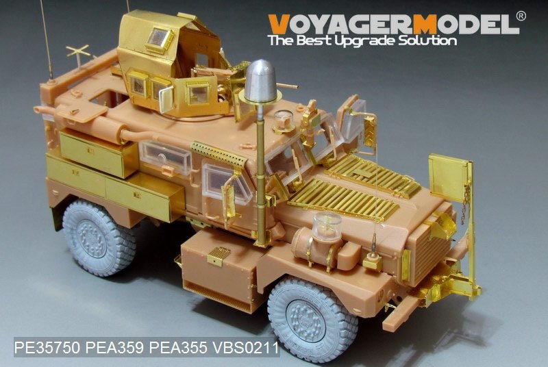 Voyager Model PEA355 Modern US COUGAR 4X4 MRAP additional parts (For PANDA HOBBY PH35003) 1/35 – immagine 3
