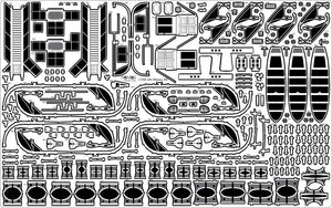 Pontos 23008F1 IJN MIKASA 1905 Detail Up Set 1/200 – immagine 31