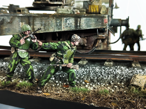 RT-Diorama 35027 Diorama-Base: Railroad Crossing 1/35 – immagine 7