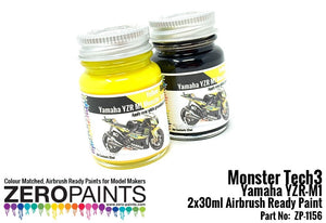 Zero Paints ZP-1156 Monster Tech3 Yamaha YZR-M1 Paint Set 2x30ml – Bild 2