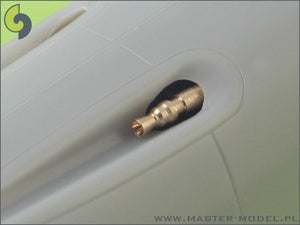 Master AM-48-010 Bf 109 F, G1 - G4 armament set (MG 17 tips) &amp;amp; Pitot Tube 1/48 – Bild 5