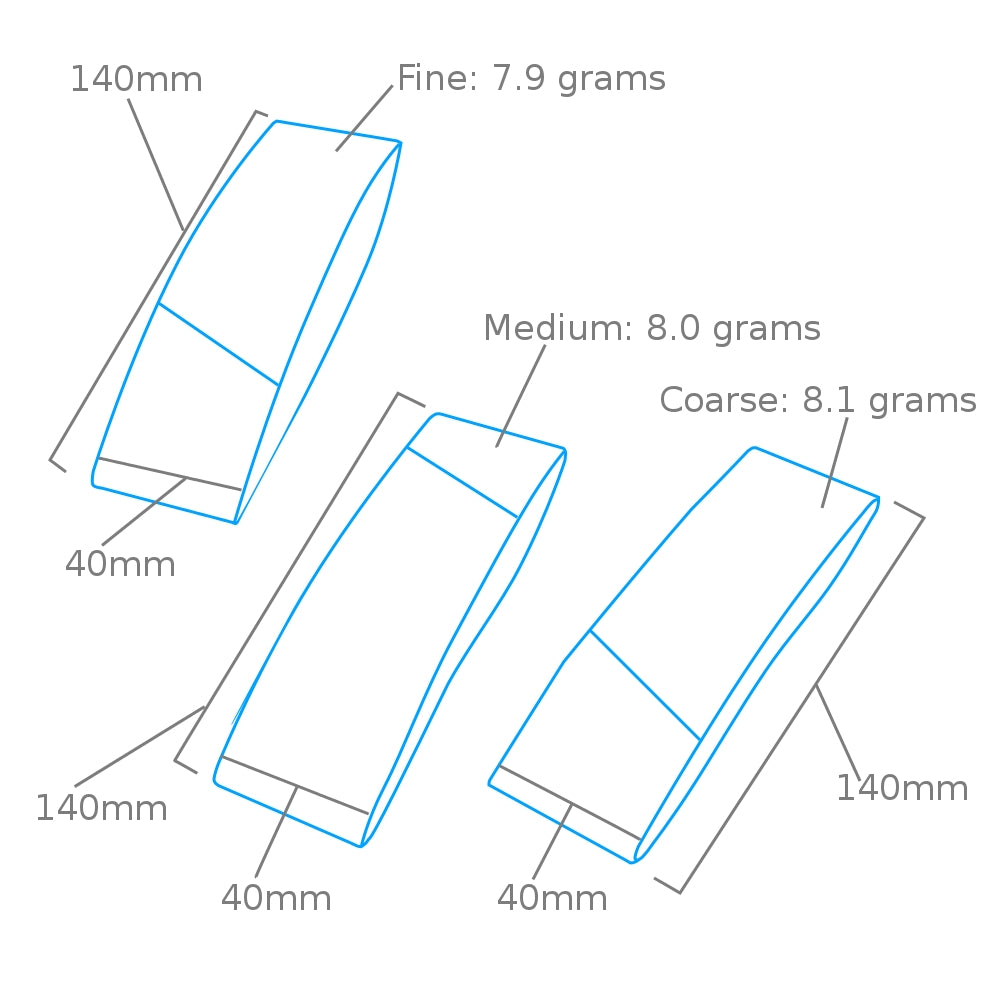 Modelcraft PFL6040-B Sanding Bands (40mm) x 3 – Bild 2