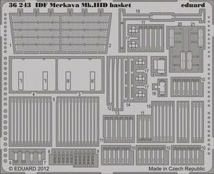 Eduard 36243 IDF Merkava Mk. IIID basket 1/35 Meng