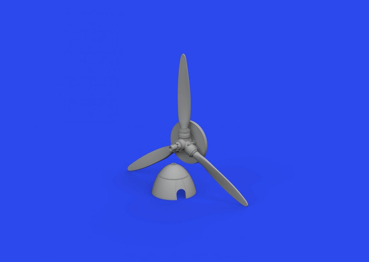 Eduard 672313 Bf 109F propeller early PRINT EDUARD 1/72 – Bild 3