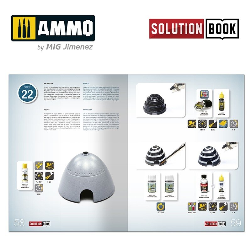 AMMO of Mig Jimenez 7726 SOLUTION BOX – WWII Luftwaffe Mid War Aircraft – immagine 14