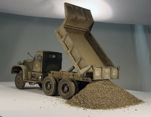Mirror Model 35804 U.S. Diamond T 972 Dump Truck Hard Top Cab 1/35 – immagine 3