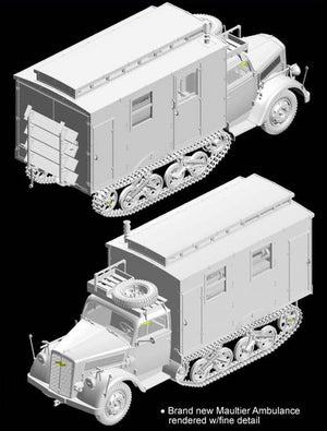 Dragon 6766 Sd.Kfz.3 Ambulance Maultier (1/35) – image 7