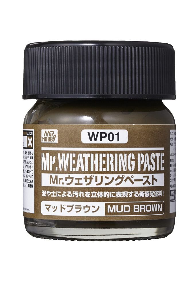 Pâte de vieillissement Gunze Sangyo WP01 Brun boue (40 ml)