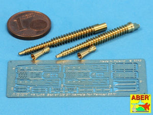 Aber 16L-06 Zestaw dwóch luf ZB 37 do czołgu Pz 38(t) / Set of two barrels ZB 37 for Panzer 38(t) 1/16 – immagine 3