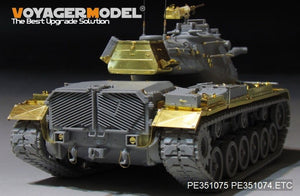 Voyager Model PE351075 Modern US Army M47E/M Medium Tank Fenders Upgrade Set for Takom 1/35 – immagine 5