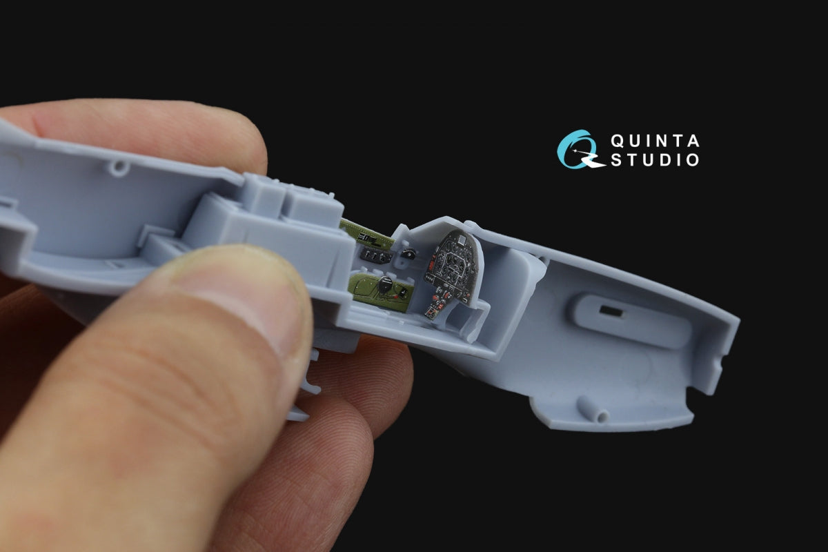 Quinta Studio QD72139 P-51D early 3D-Printed coloured Interior on decal paper (Airfix) 1/72 – Bild 7