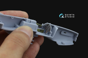 Quinta Studio QD72139 P-51D early 3D-Printed coloured Interior on decal paper (Airfix) 1/72 – Bild 7