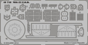 Eduard 48758 MiG-23 FOD 1/48 Trompettiste