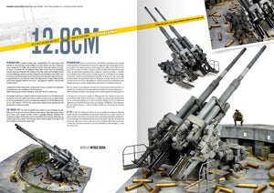 AK Interactive AK4907 WORN ART COLLECTION ISSUE 05 – GERMAN ARTILLERY - Bilingual English/Spanish – Bild 5