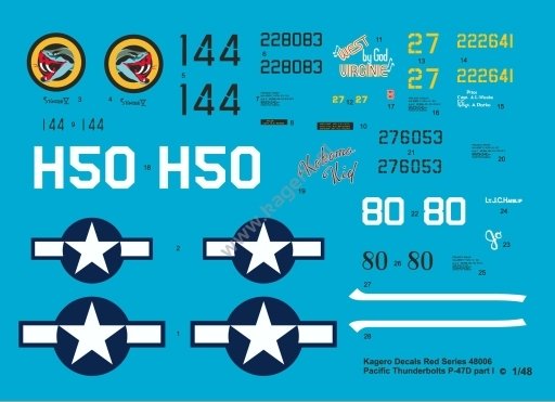 Kagero KD48006 Republic P-47 Thunderbolt D 1/48 – imagen 6