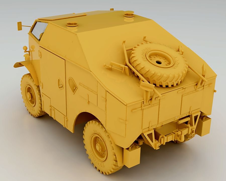 Mirror Models 35402 BRITISH MORRIS C8 QUAD MK II EARLY 1/35 – zdjęcie 3