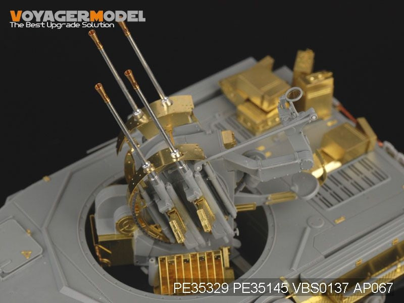 Voyager Model PE35329 WWII German 20mm Flakpanzer IV &amp;quot;Wirbelwind&amp;quot; For DRAGON 6540 1/35 – immagine 5