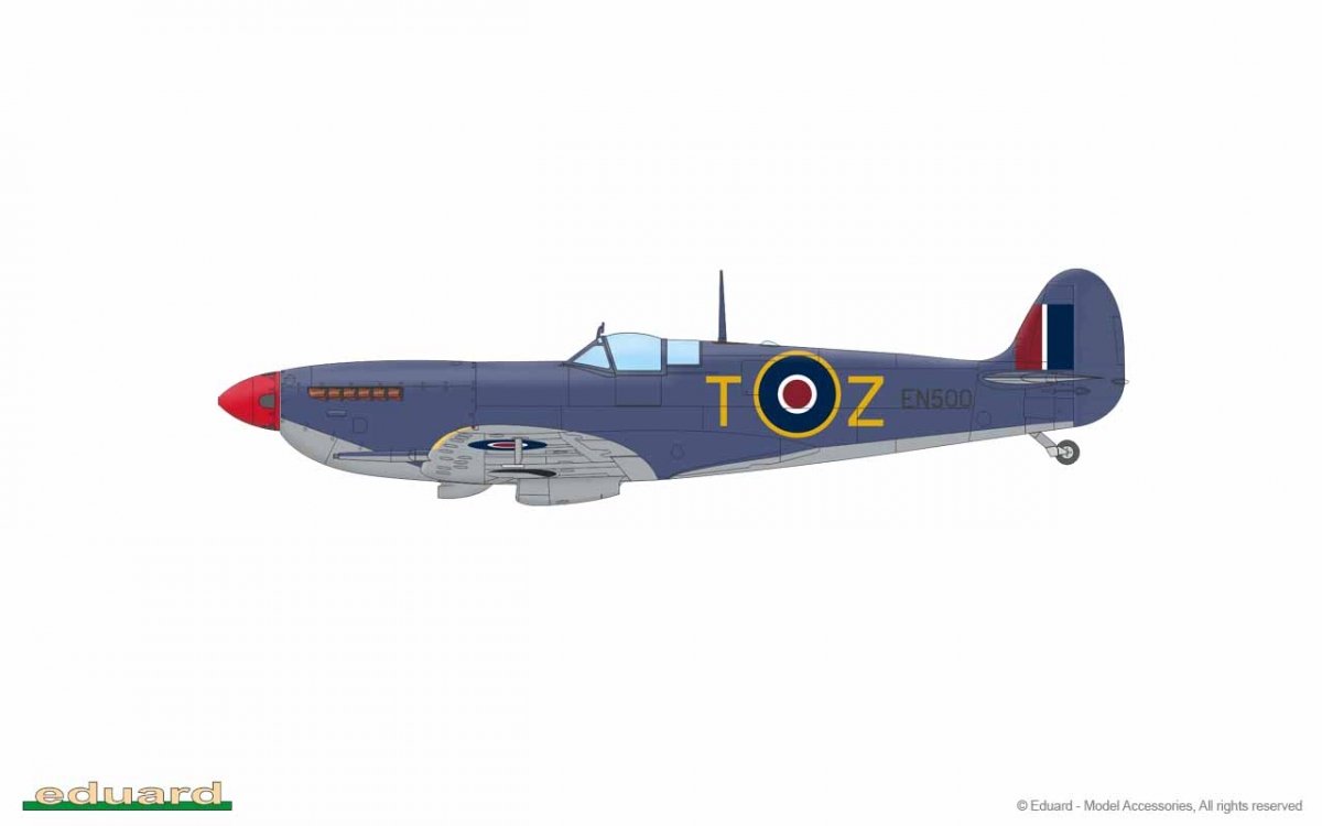 Eduard 7460 Spitfire F Mk. IX 1/72 – imagen 11