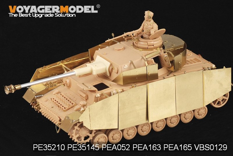 Voyager Model PE35210 WWII German Pz.Kpfw.IV Ausf.H for TAMIYA 35209 1/35 – immagine 5