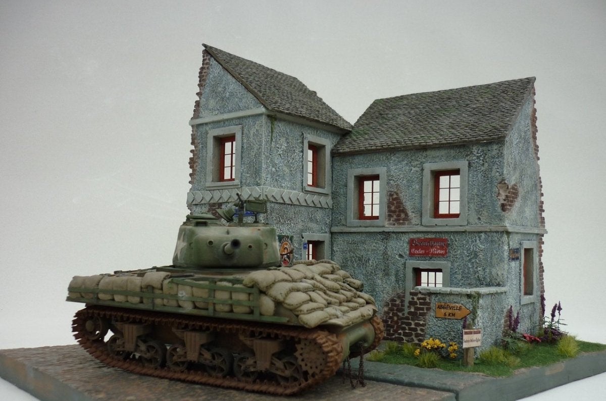 RT-Diorama 35166 Diorama-Base: &amp;quot;French Village&amp;quot; Part 1 1/35 – immagine 4
