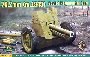 ACE 72244 Soviet 76mm Regimental Gun Mod. 1943 1/72