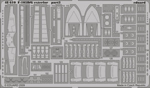Eduard 48610 F-105D/G extérieur 1/48 HOBBY BOSS