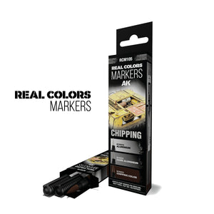 AK Interactive RCM105 CHIPPING – RC MARKERS SET RCM010 RCM011 RCM013 – imagen 2
