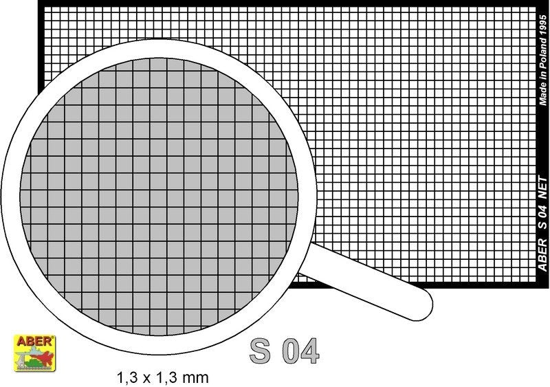 Aber S-04 Net 1,3 x 1,3 mm – Bild 2
