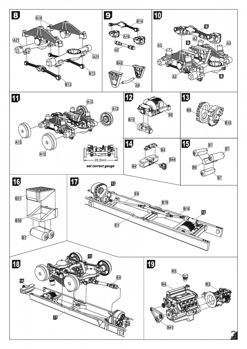 Armory Models 72448-R Russian Modern 6×6 Military Cargo Truck mod.43114 1/72 – immagine 9